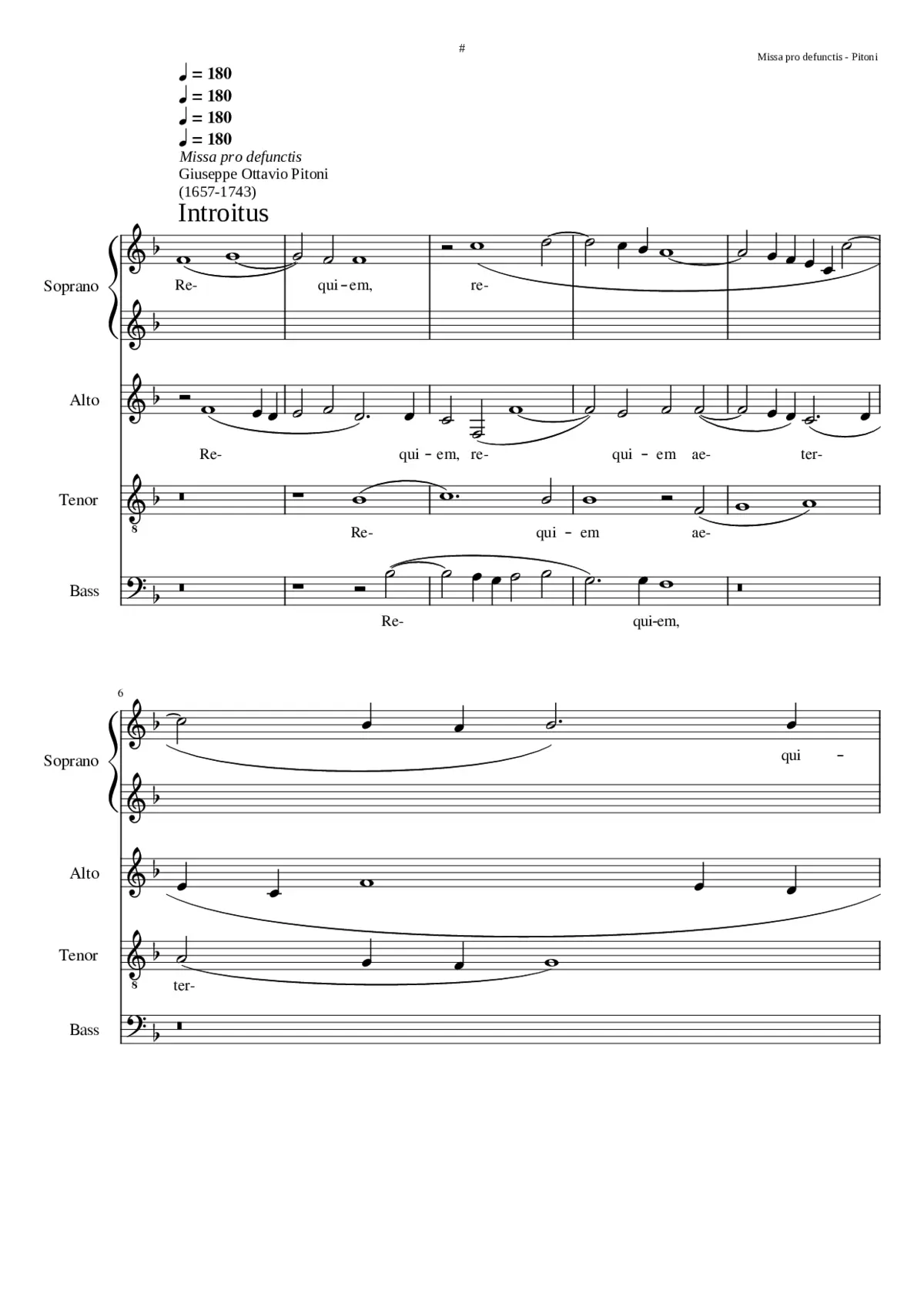 Missa pro defunctis - Page 1