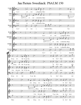 Pseaume 150 - Or soit loué l'Eternel