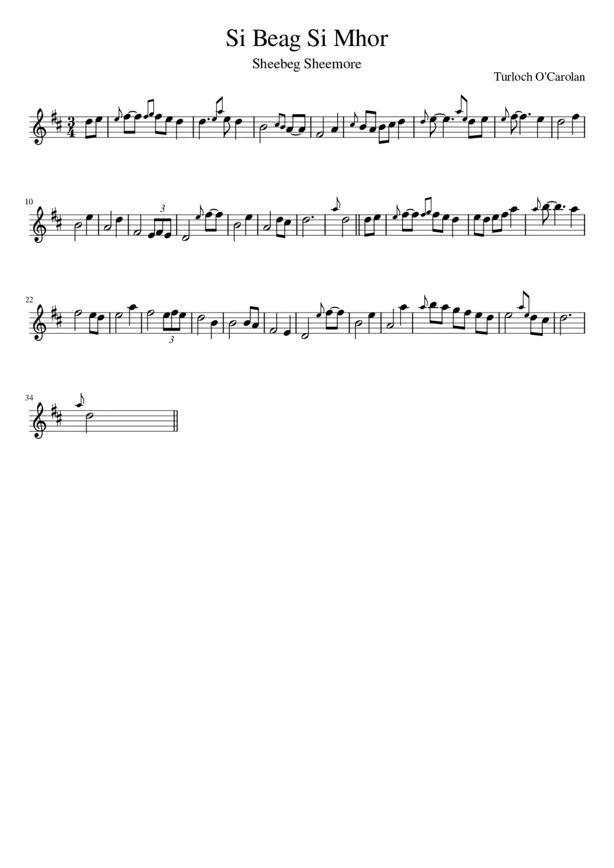 Si Beag Si Mhor - Page 1