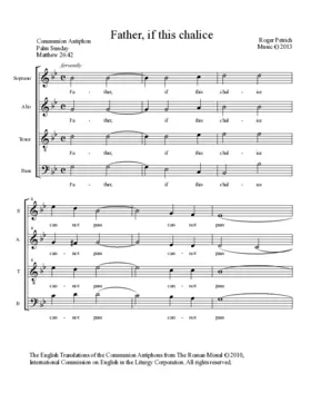 Father, if this chalice