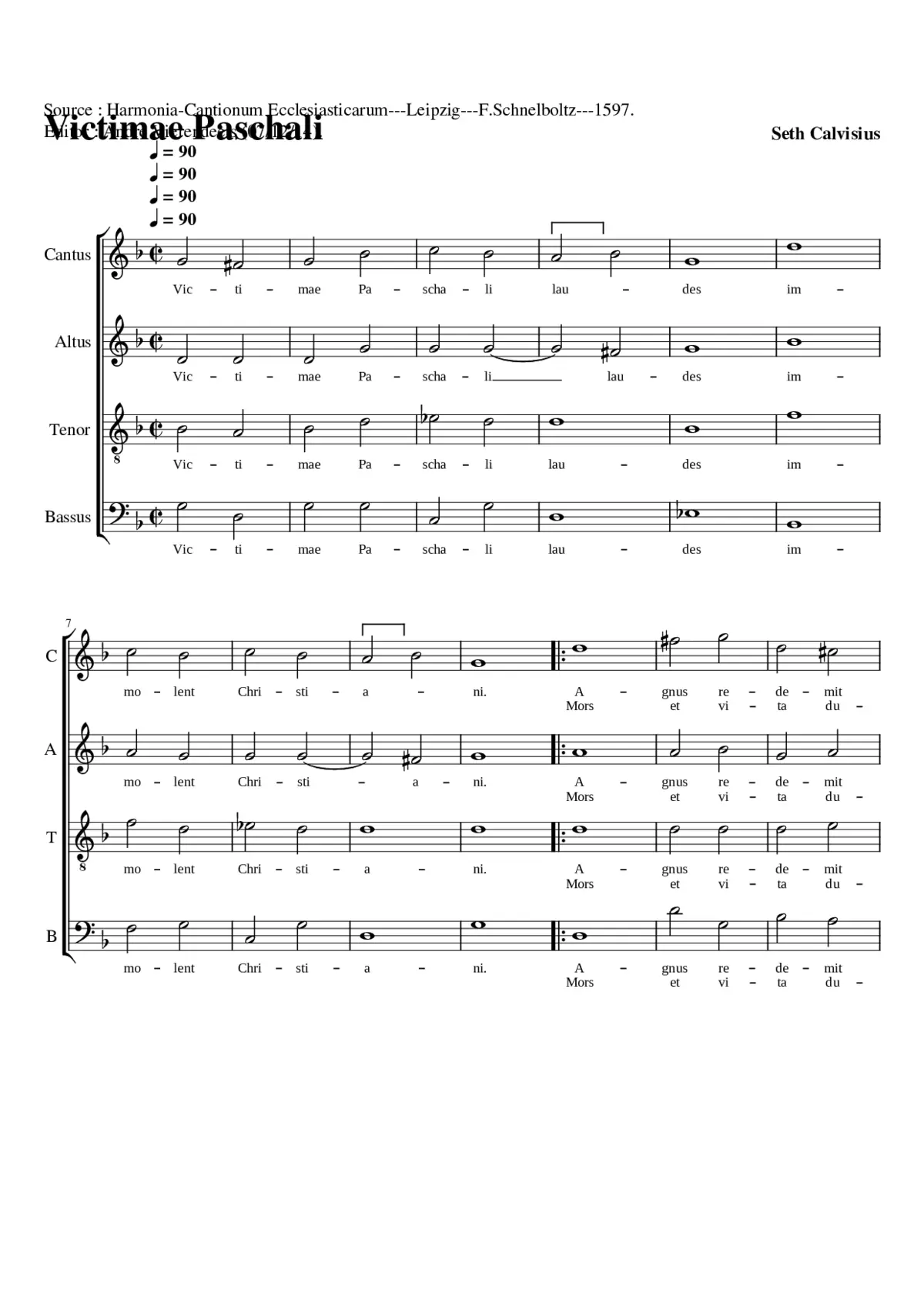 Victimae Paschali - Page 1