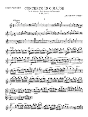Recorder Concerto in C major
