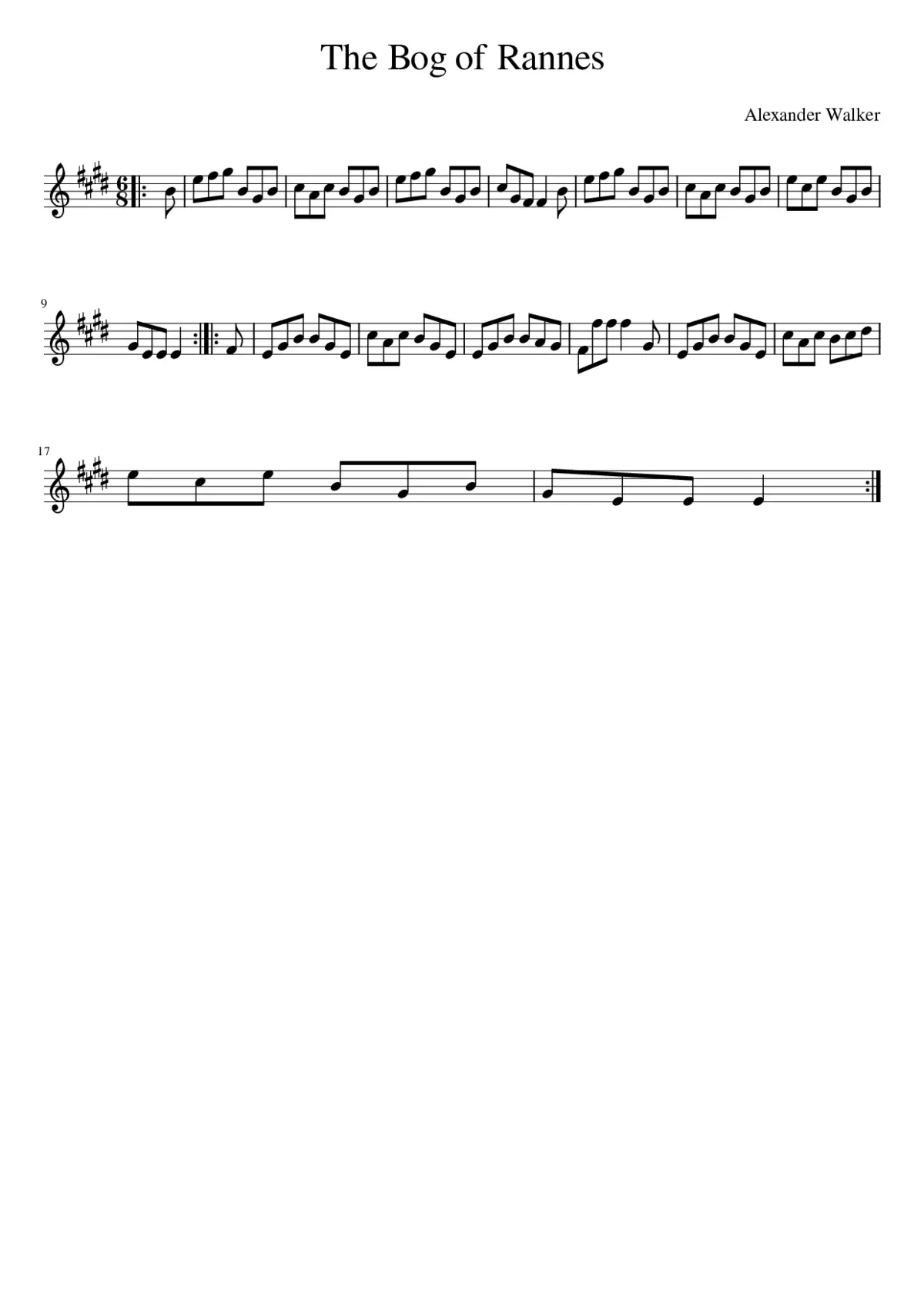 The Bog of Rannes - Page 1