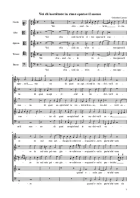 Voi ch'ascoltate in rime sparse il suono