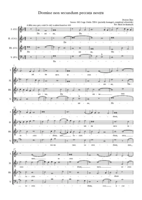 Domine non secundum peccata nostra