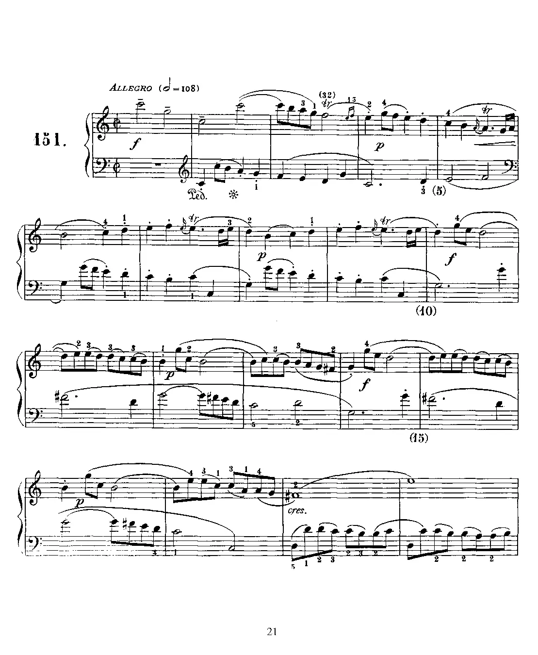 Keyboard Sonata in C major - Page 1