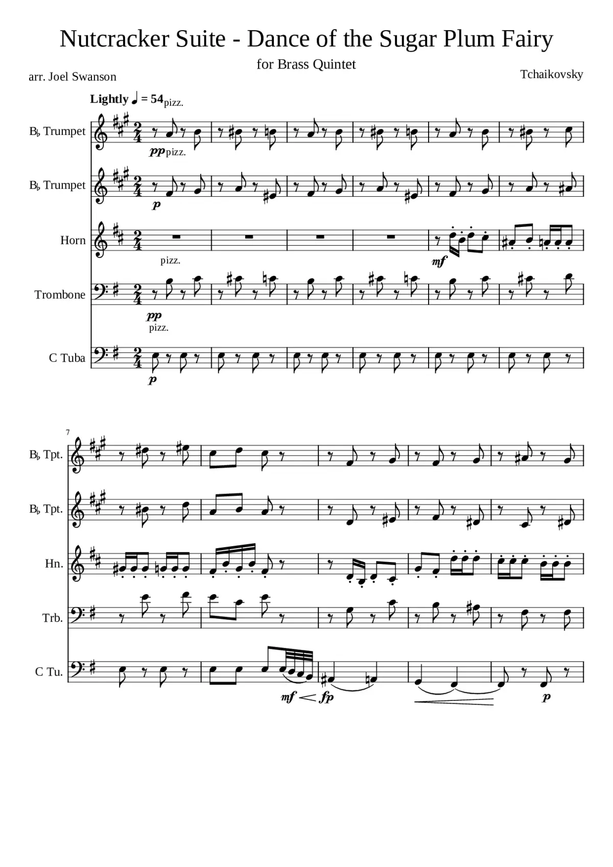 The Nutcracker (ballet) Op.71 - Page 1