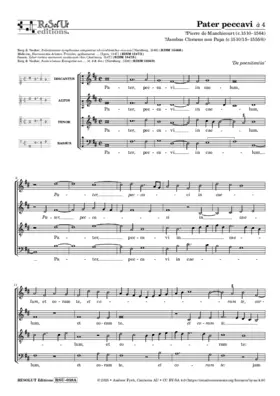 Pater peccavi (4vv)