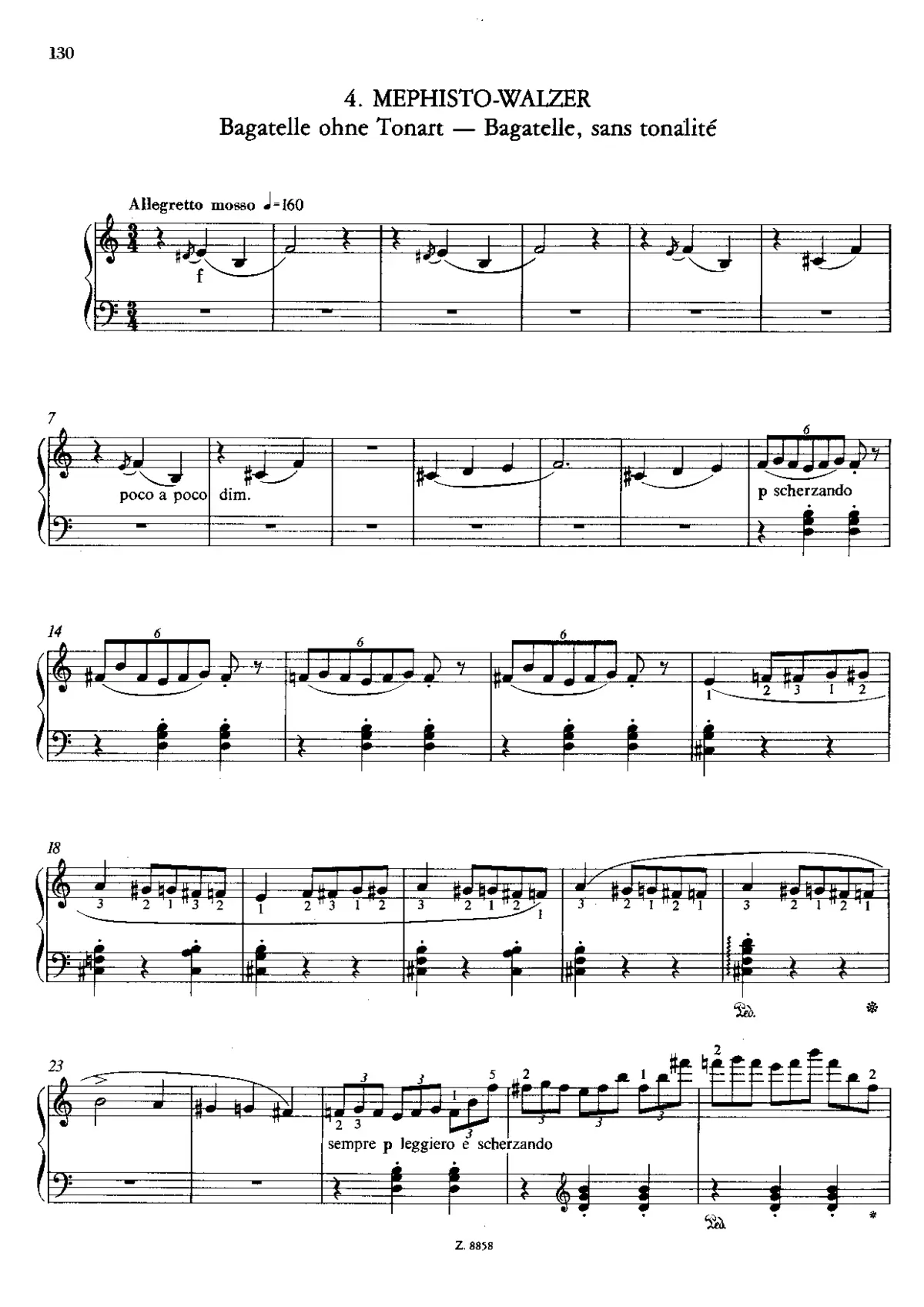 Bagatelle sans tonalité - Page 1
