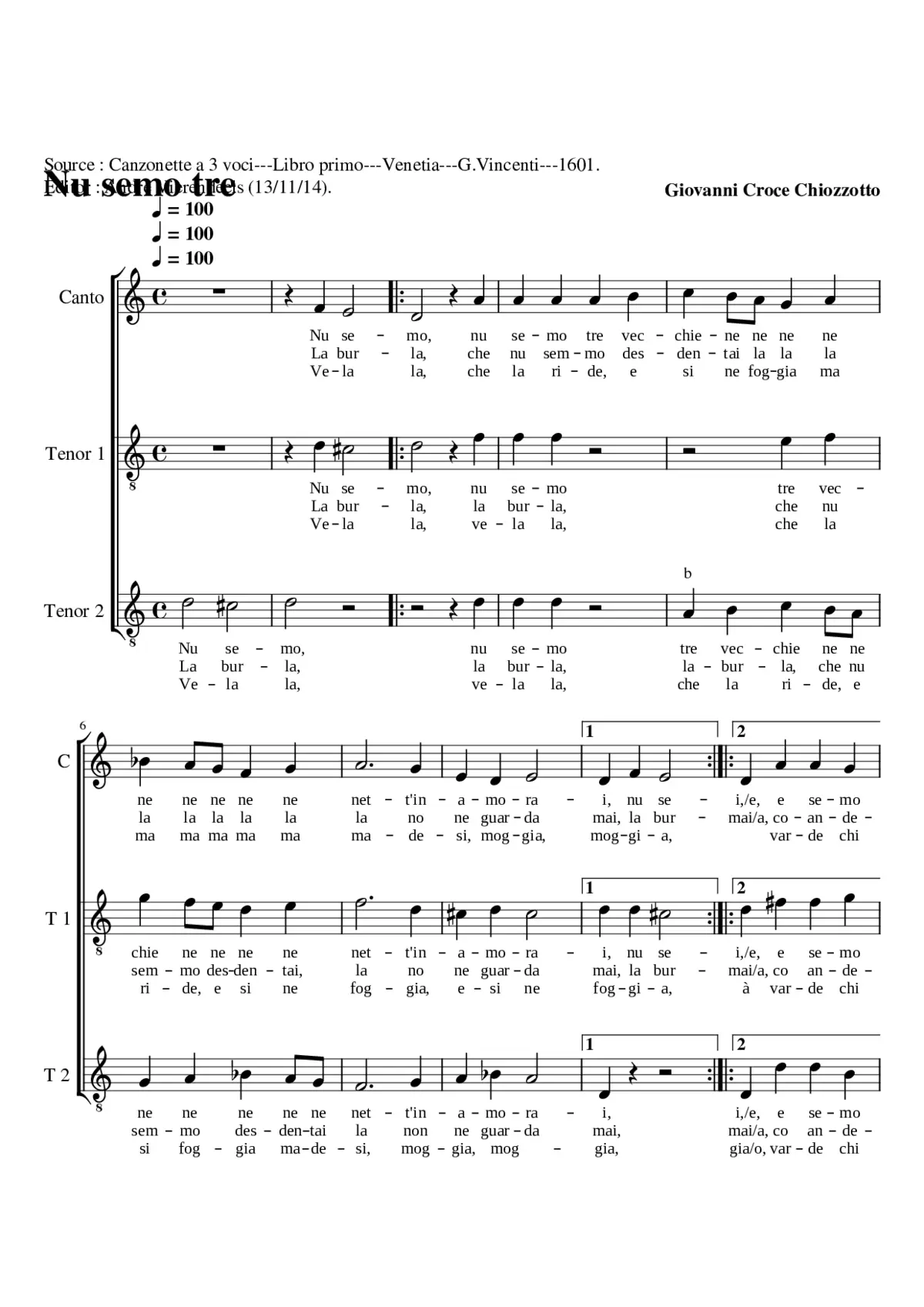 Nu semo tre vecchie - Page 1