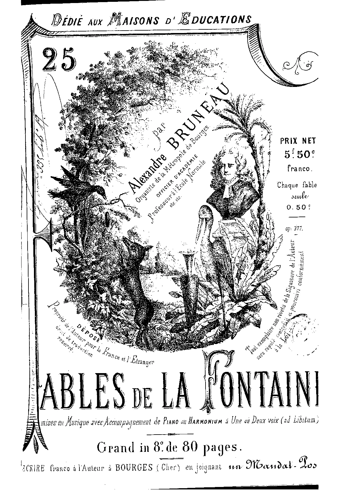 Vingt-cinq fables de La Fontaine - Page 1