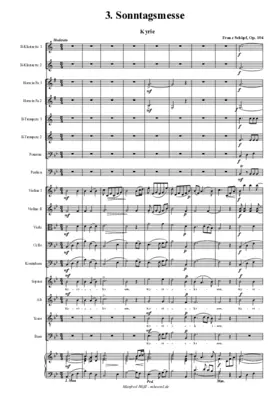 Sonntagsmesse, Op. 104