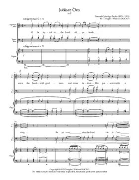 Jubilate Deo in F Major