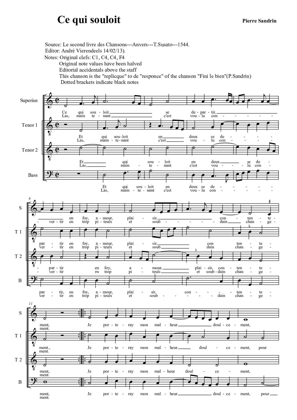 Ce qui souloit - Page 1