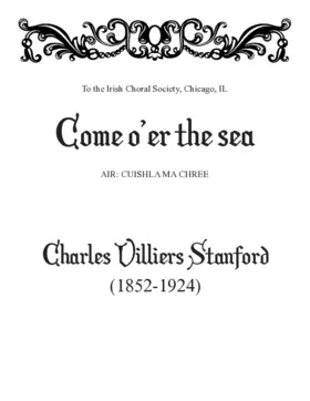 Come o’er the sea