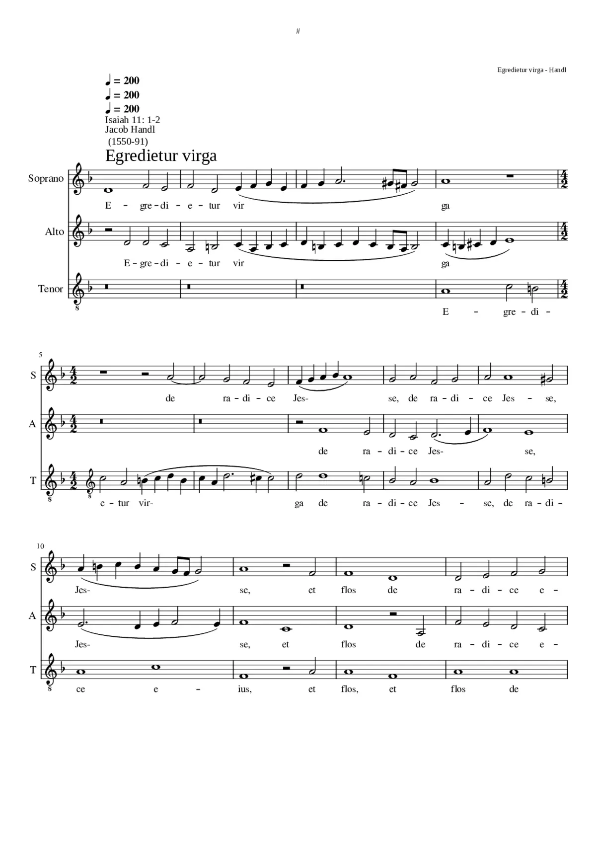 Egredietur Virga - Page 1
