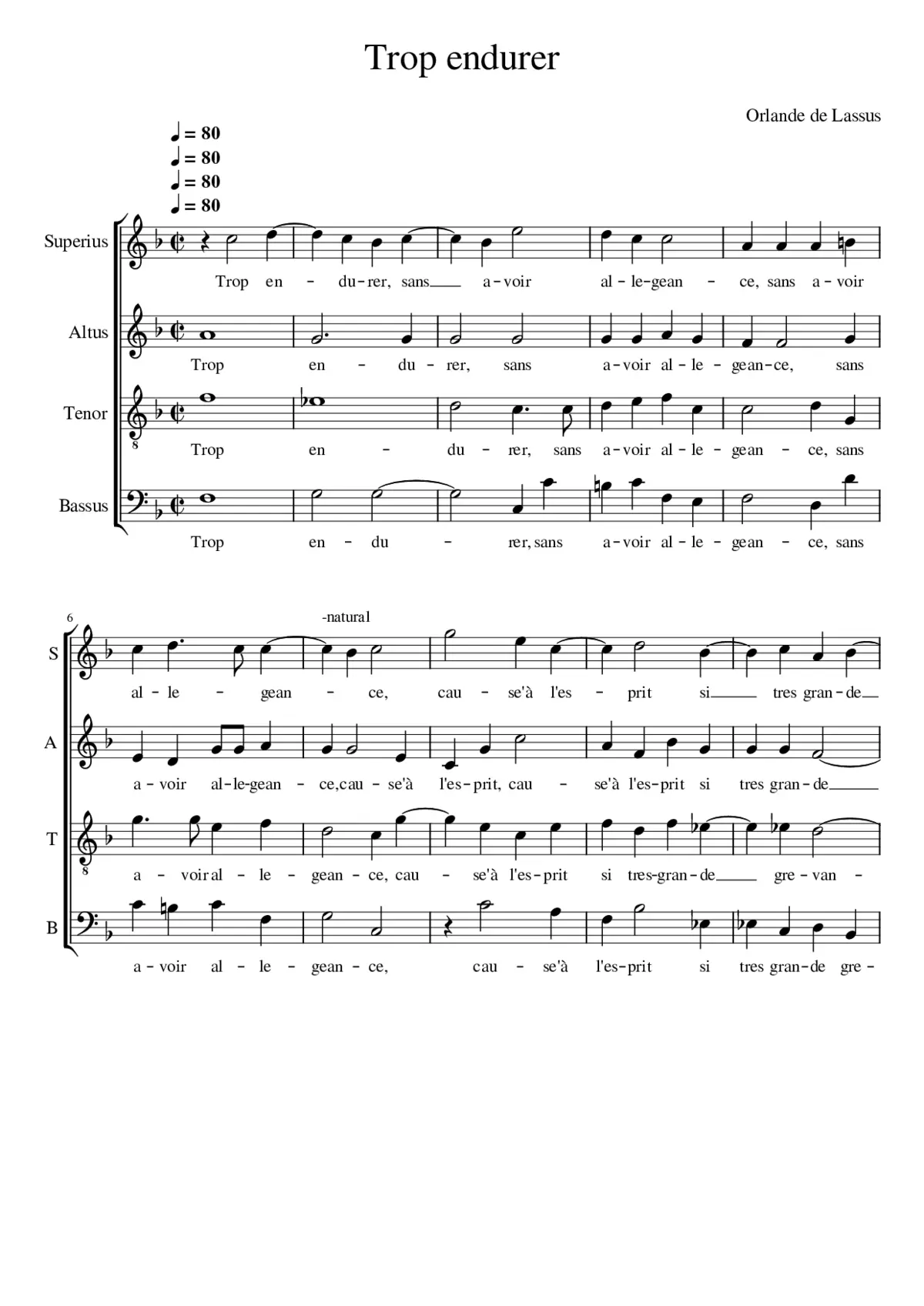 Trop endurer - Page 1