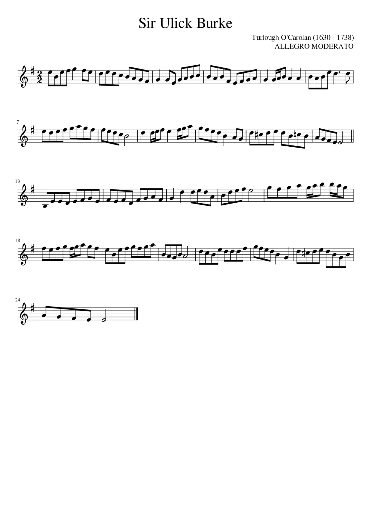 Sir Ulick Burke - Page 1