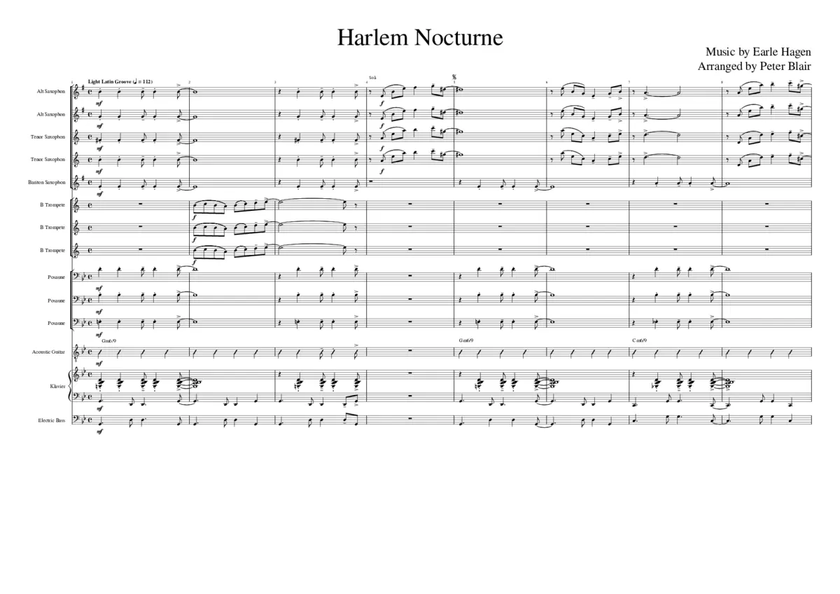 harlem nocturne - Page 1