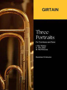 Three Portraits for Trombone and Piano