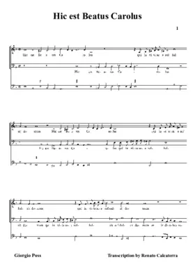 Hic est Beatus Carolus