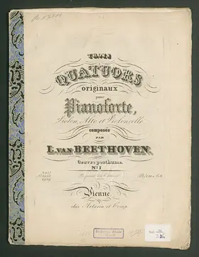 Piano Quartet No.2 in D major