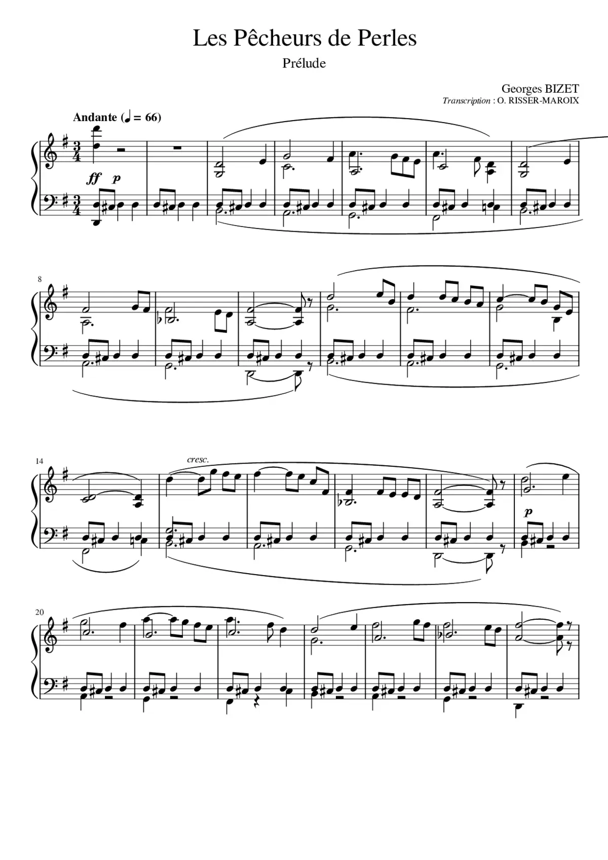 Les pêcheurs de perles - Page 1