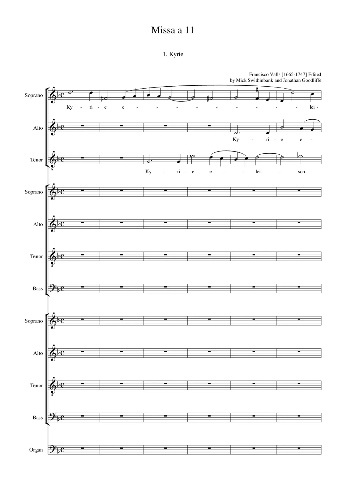 Missa a 11 - Page 1