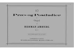 10 Præ- og Postludier for Orgel