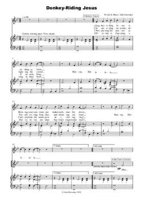 Donkey-riding Jesus