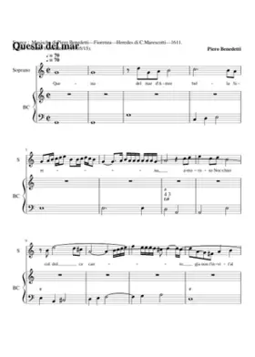 Questa del mar d'Amor bella