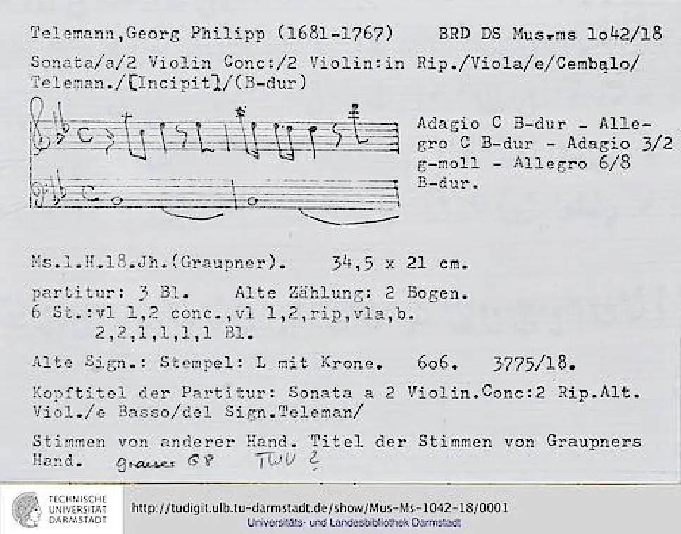 Concerto for 2 Violins - Page 1