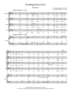 Evening service in G