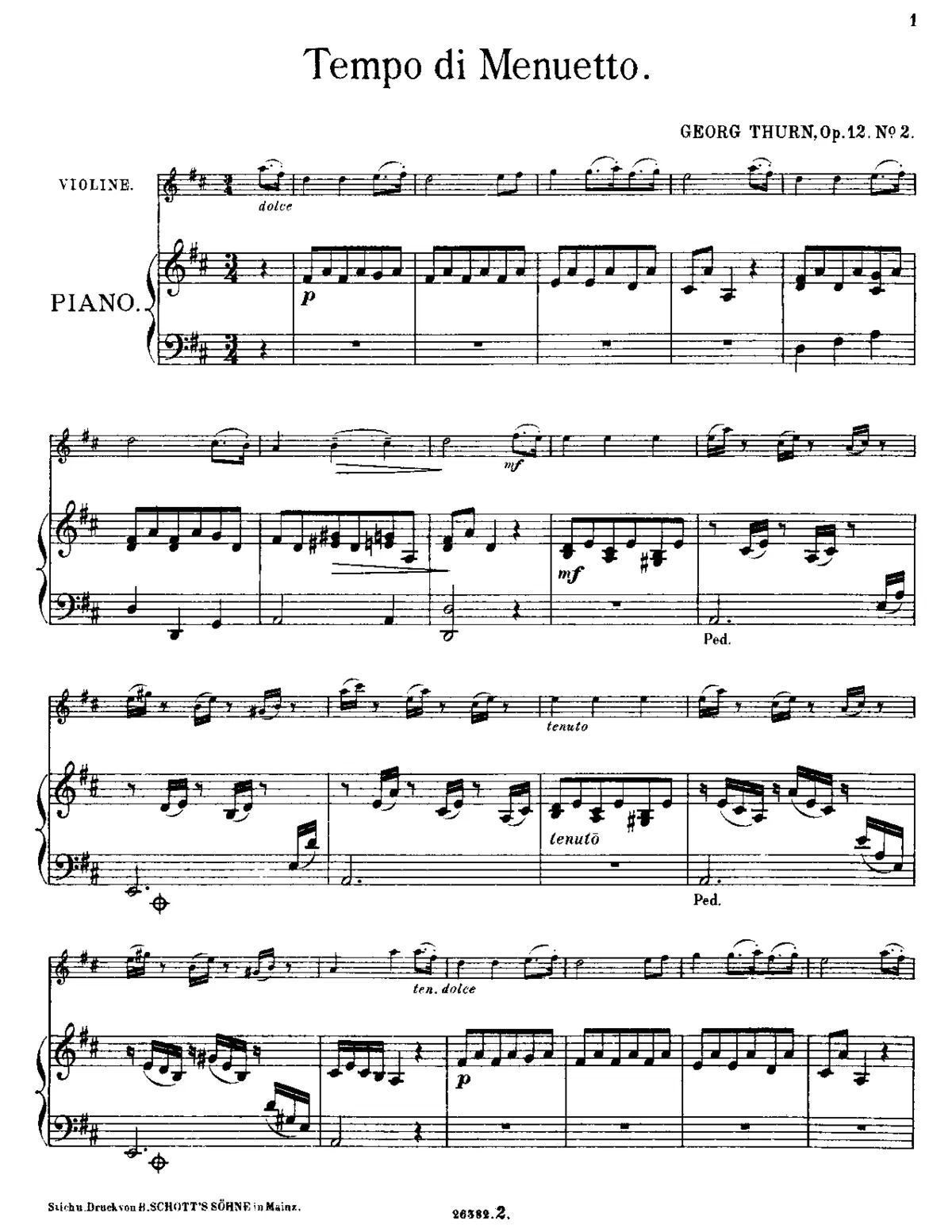 3 Leichte Vortragsstücke - Page 1