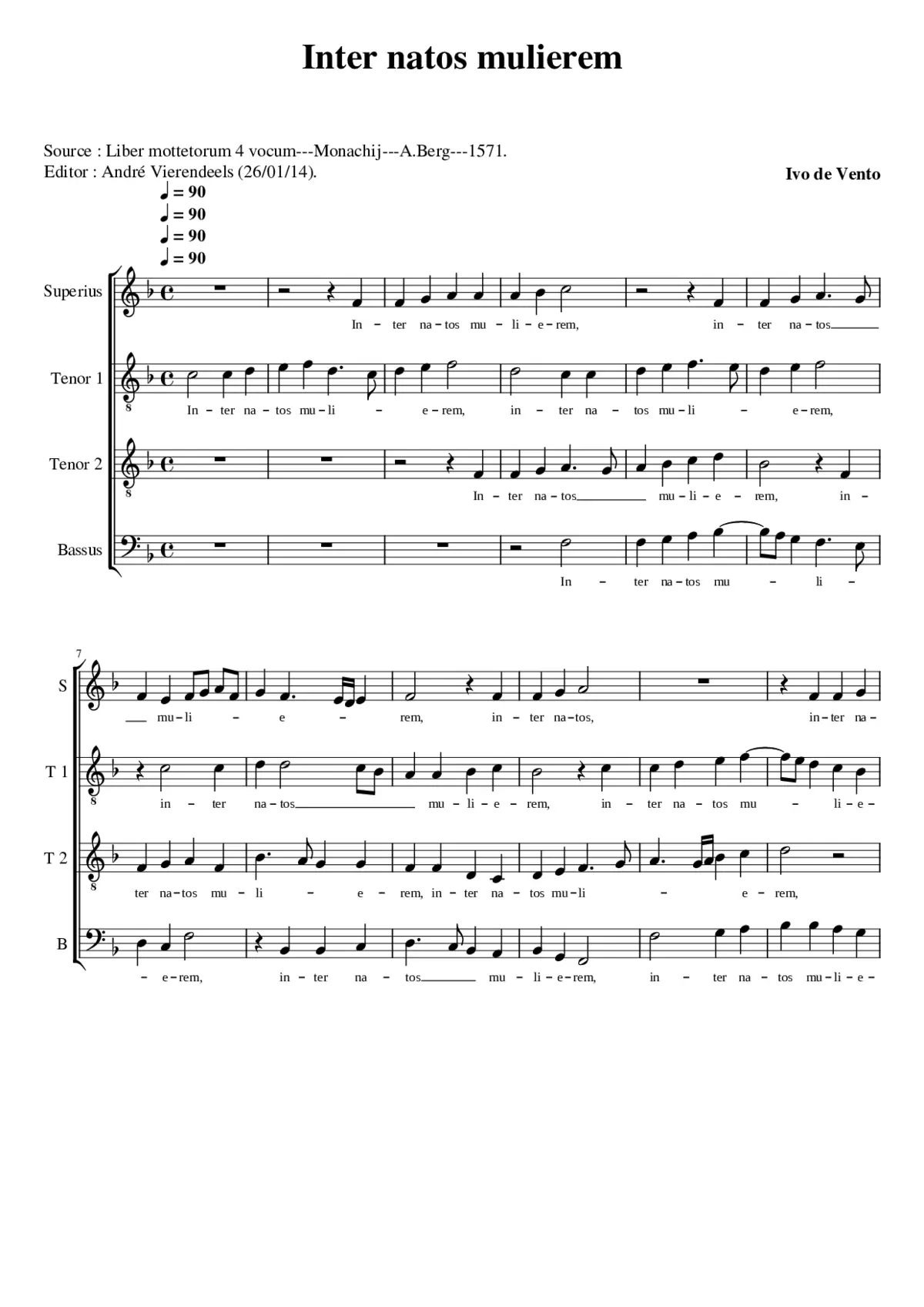 Inter natos mulierum - Page 1