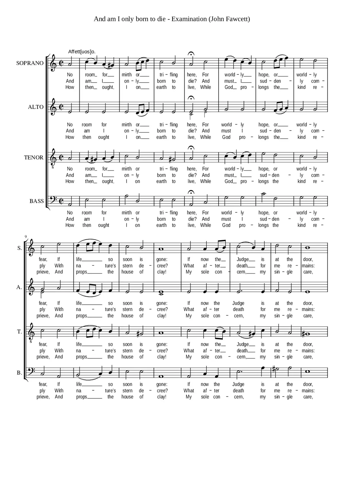 And am I only born to die - Page 1