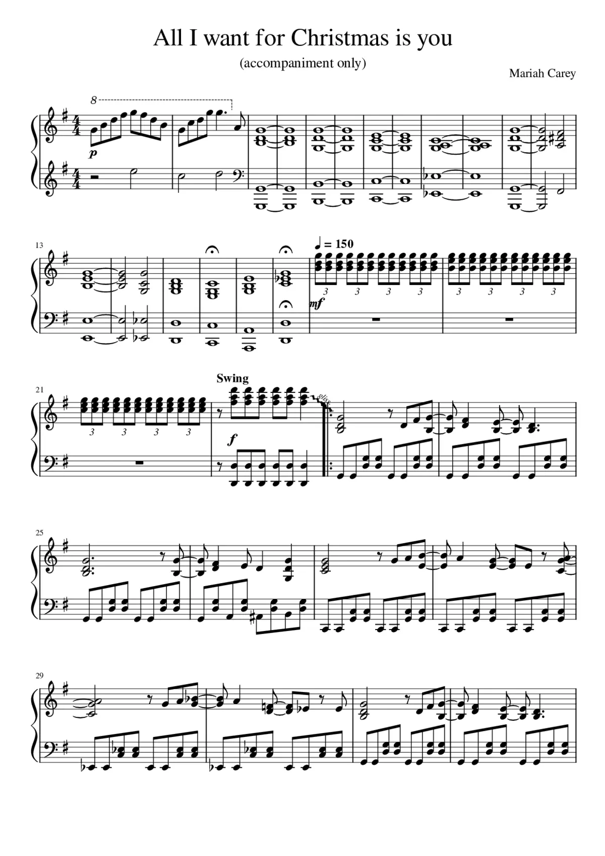 all i want for christmas is you - Page 1