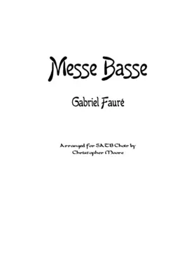 Messe basse