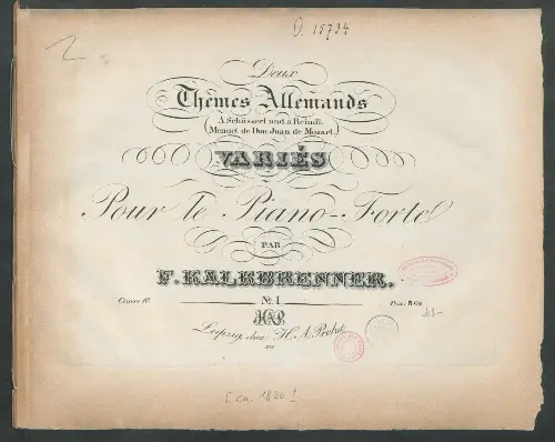 Deux Themes Allemands - Page 1