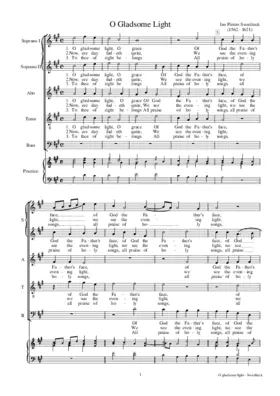 O gladsome light