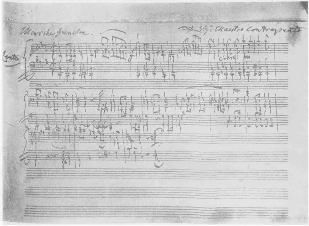 Kleiner Trauermarsch in C minor - Page 1
