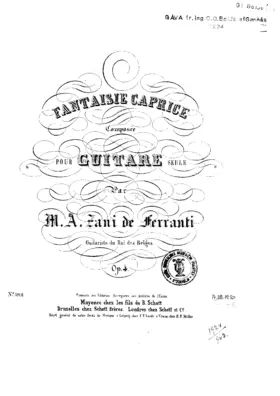 Fantaisie Caprice, Op.4