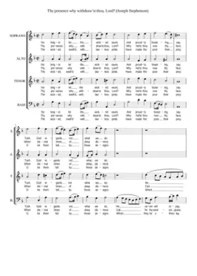 Thy presence why withdraw'st thou Lord?