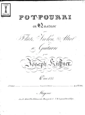 Potpourri in Quartet