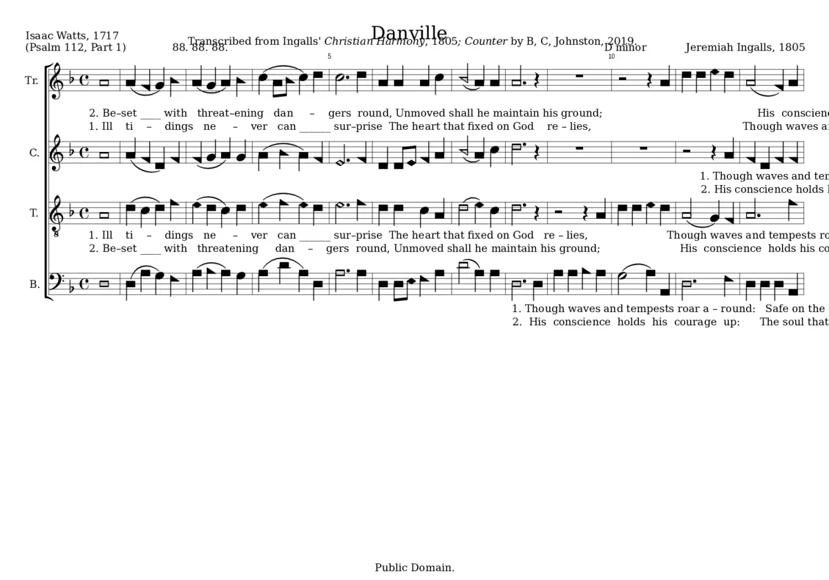Danville - Jeremiah Ingalls - Page 1