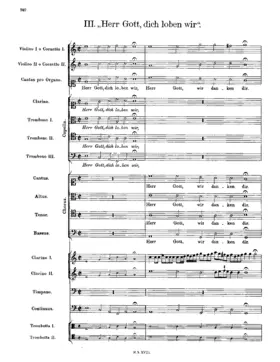 Herr Gott, dich loben wir