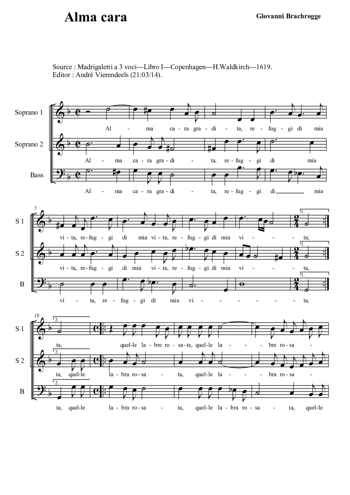 Alma cara gradita - Page 1