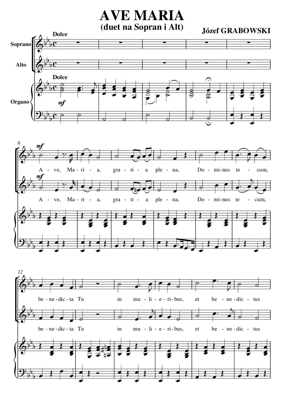 Ave Maria - Page 1