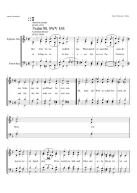 Herr Gott Vater im höchsten Thron SWV 188