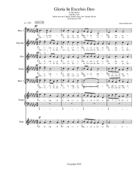 Gloria in G Flat Major